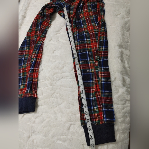 Eddie Bauer Red Top with Plaid Pajama Pants - Picture 13 of 13